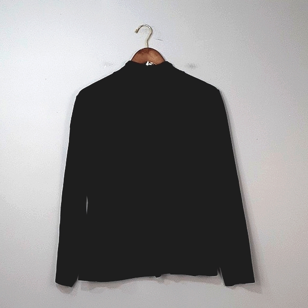 Jones New York Collection Black Button Cardigan Sweater - Picture 8 of 8